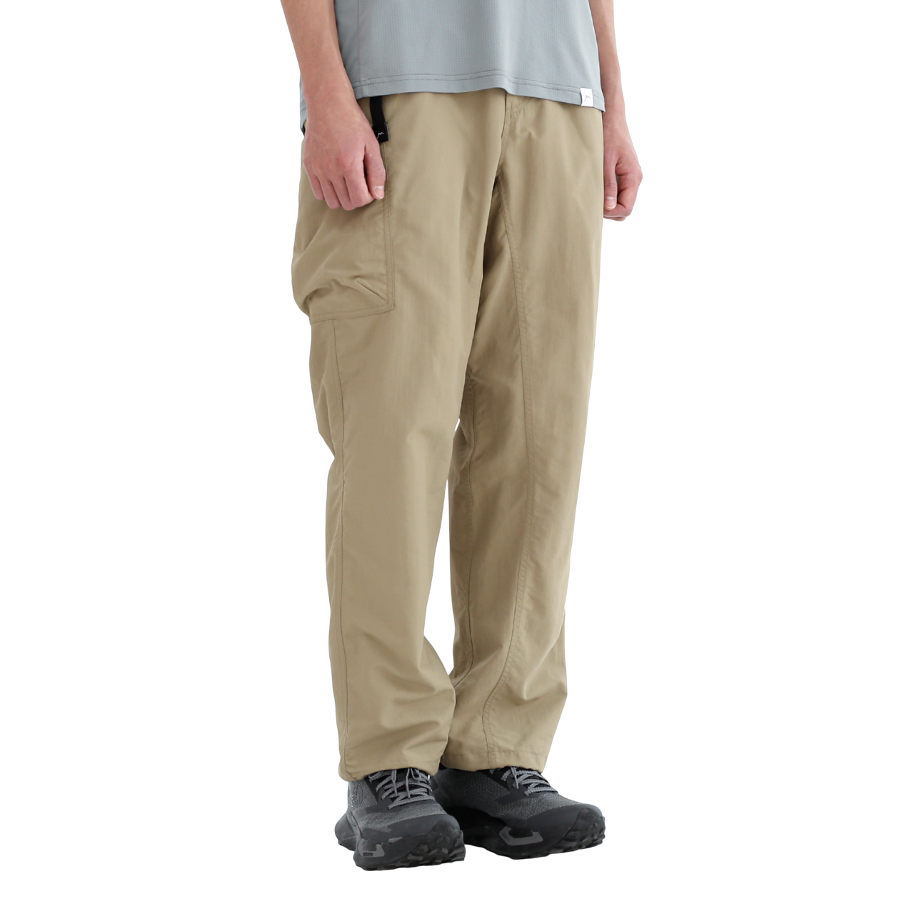 Multi Pocket Pants Wide | Beige
