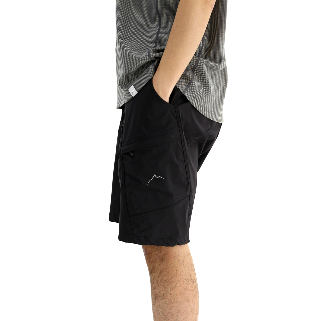 6 Pocket Hiking Shorts | Black