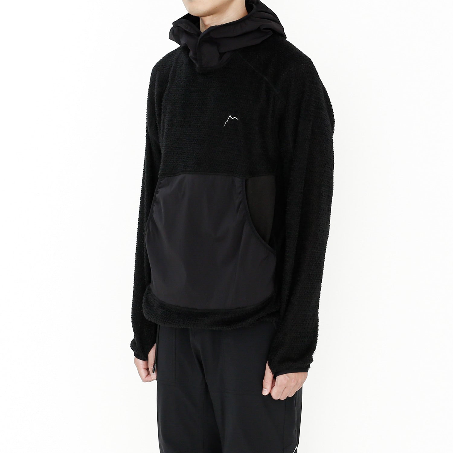 Wool Alpha Pullover | Black