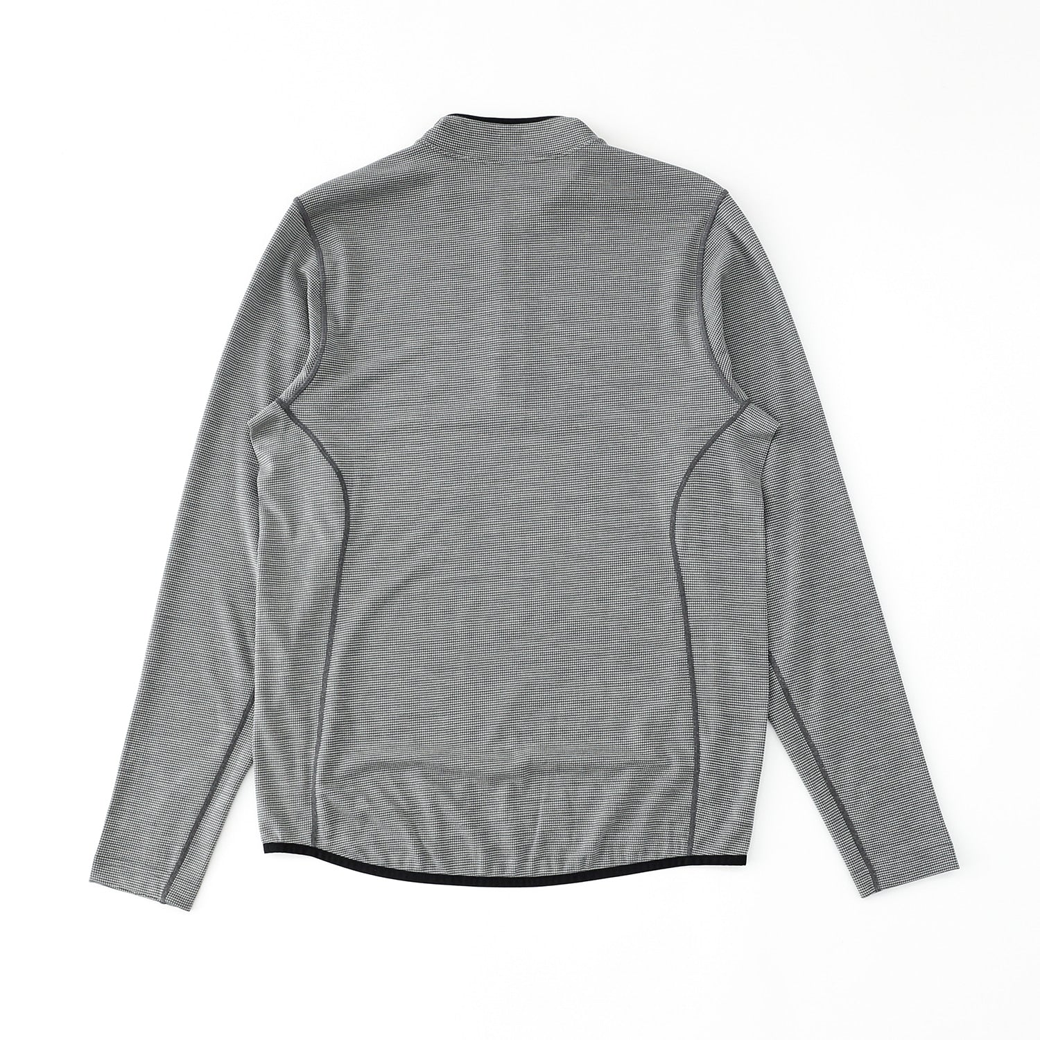 Live Wool Mix Halfzip | Charcoal