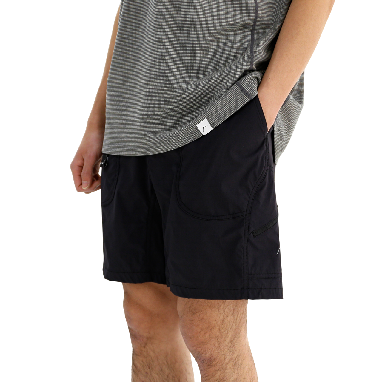 6 Pocket Hiking Shorts | Black