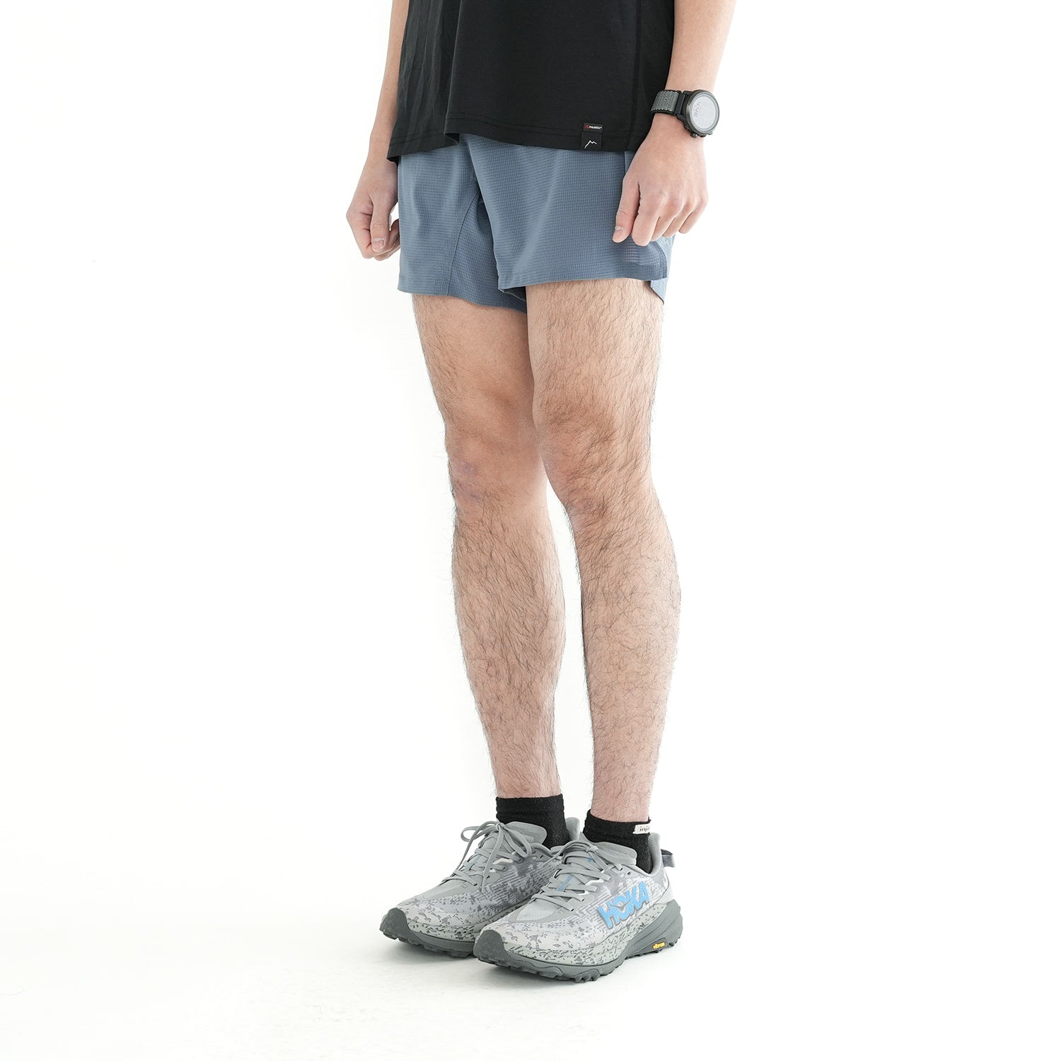 Light Flow Running Shorts | Blue Grey