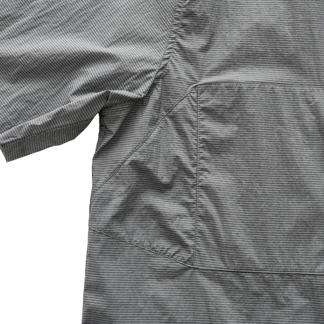 Chk 2pocket Short Sleeve Shirts | Dark Grey