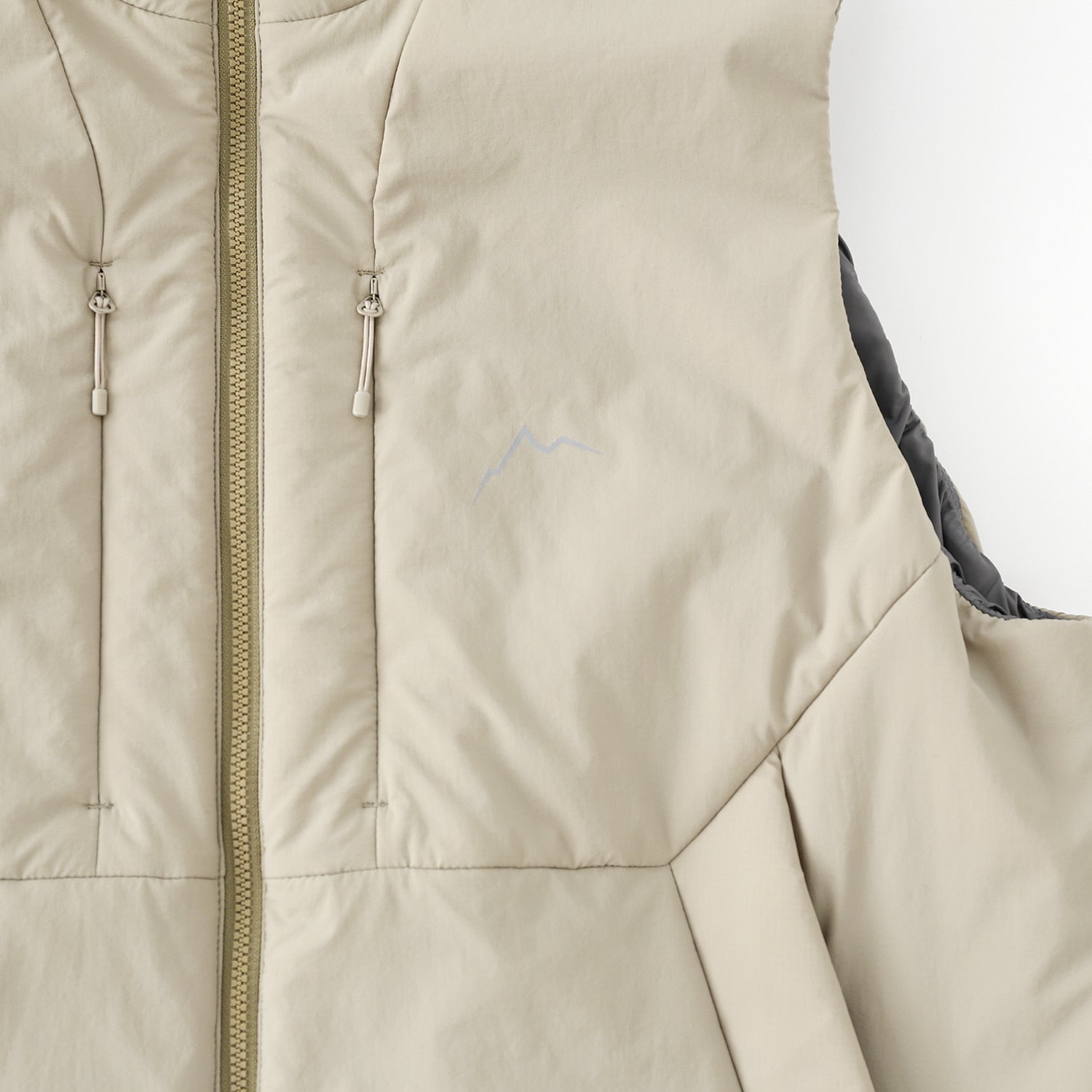 Nylon Insulation Vest | Beige
