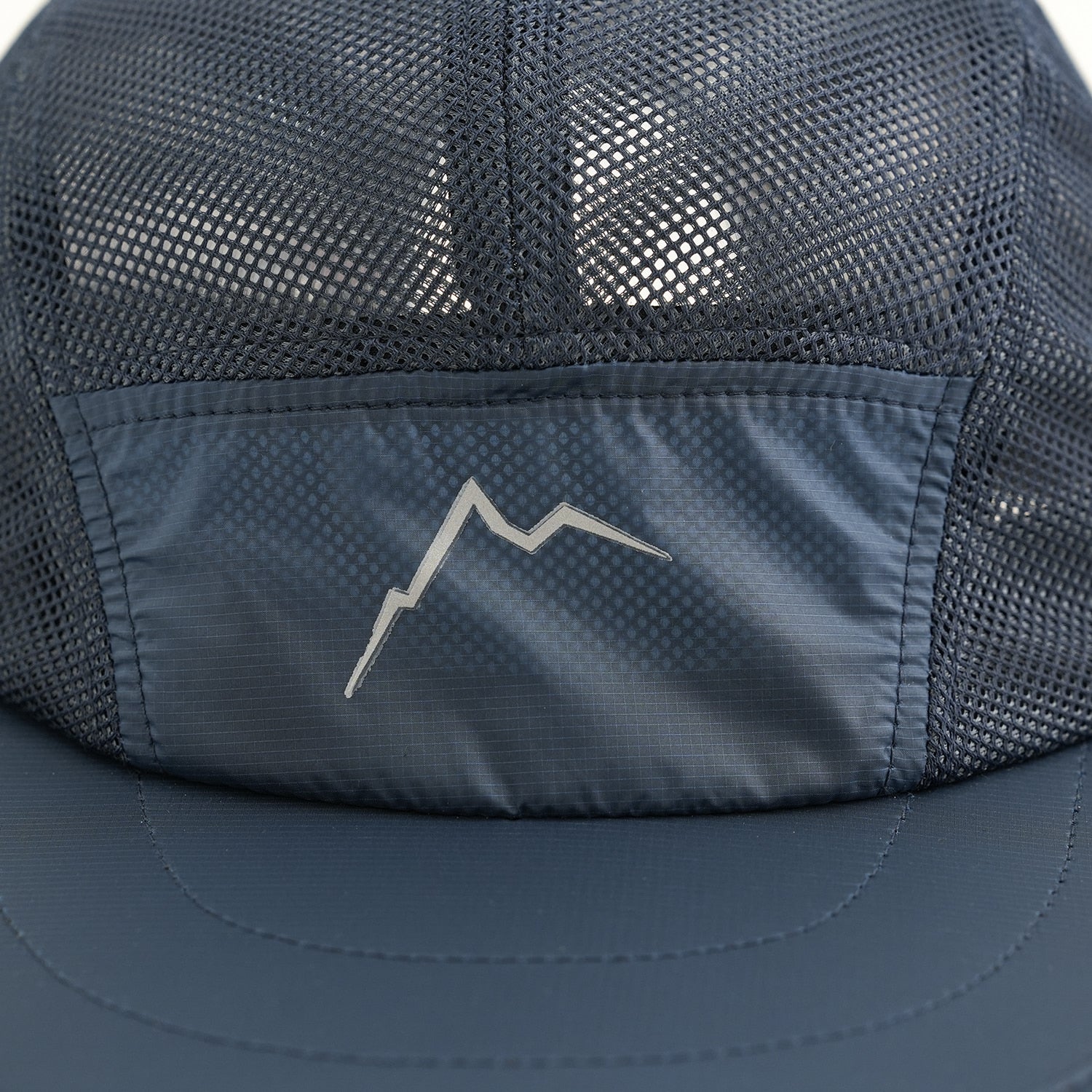 Double Mesh Feather Cap | Blue
