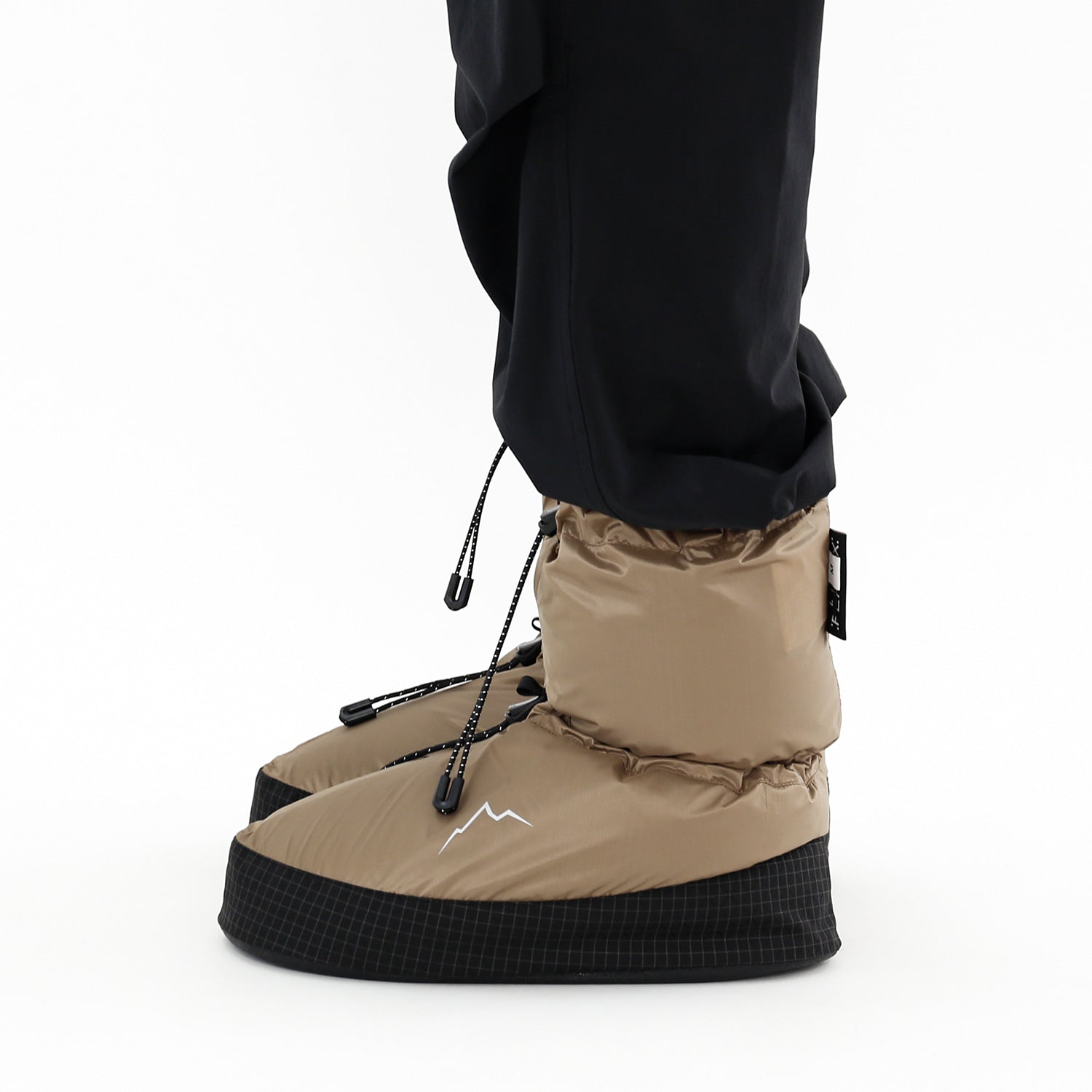 Down Booties | Brown