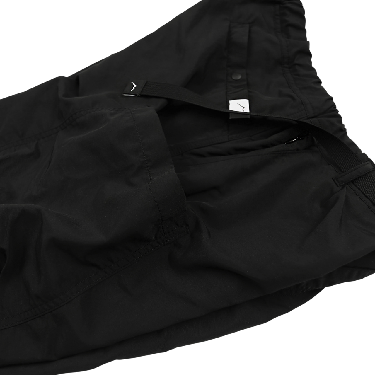 Multi Pocket Pants Wide | Black