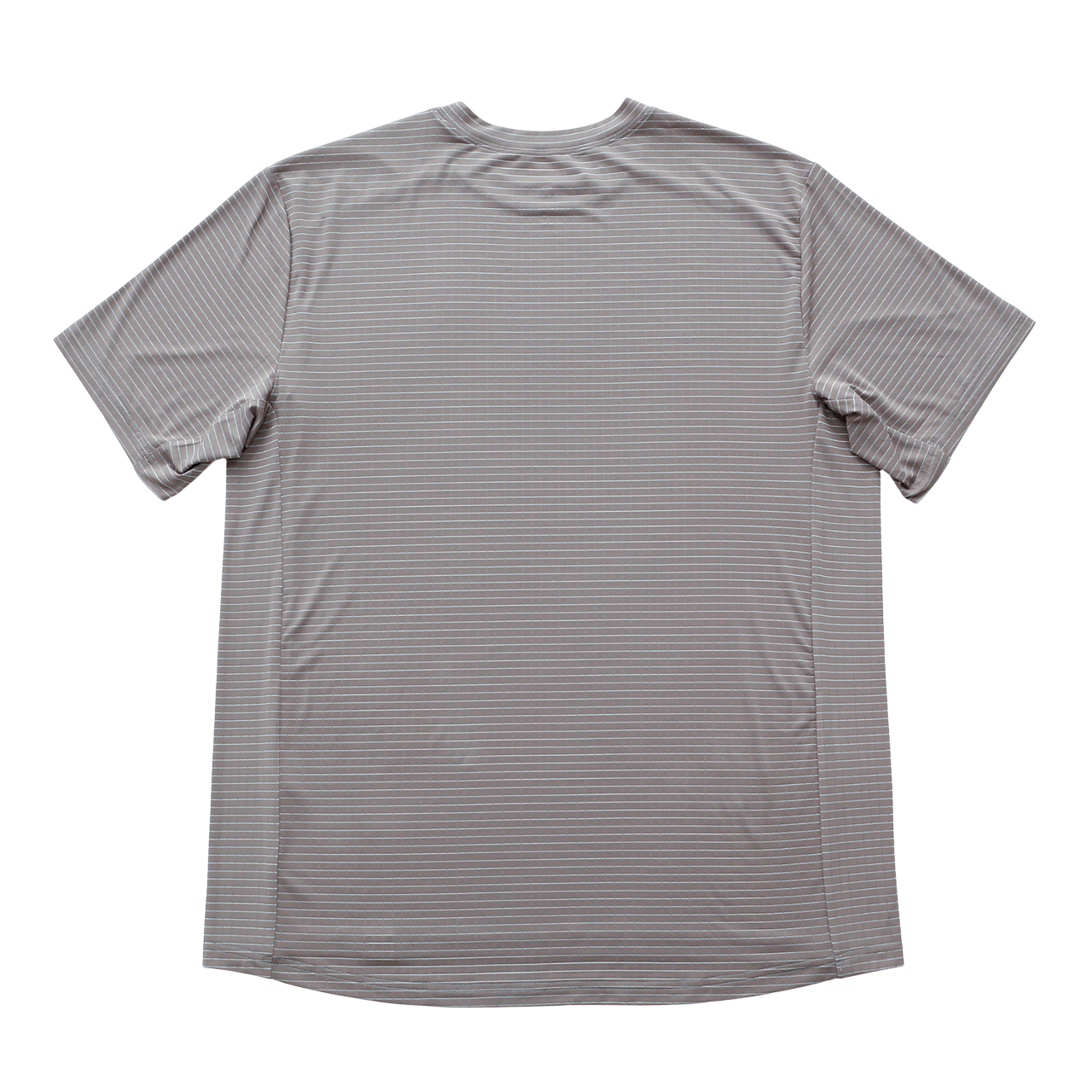 Stripe Logo Short Sleeve | Grey