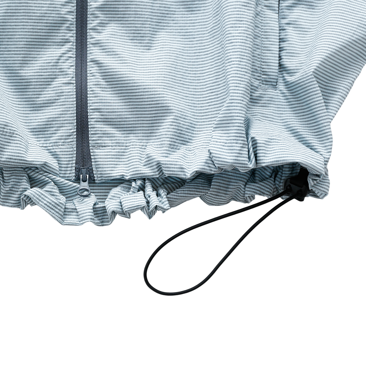 Flap Pocket Chk Jacket | Light Grey