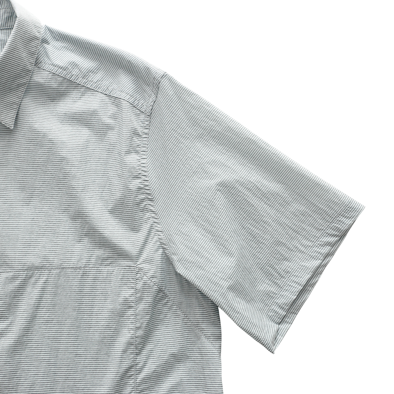 Chk 2pocket Short Sleeve Shirts | Light Grey