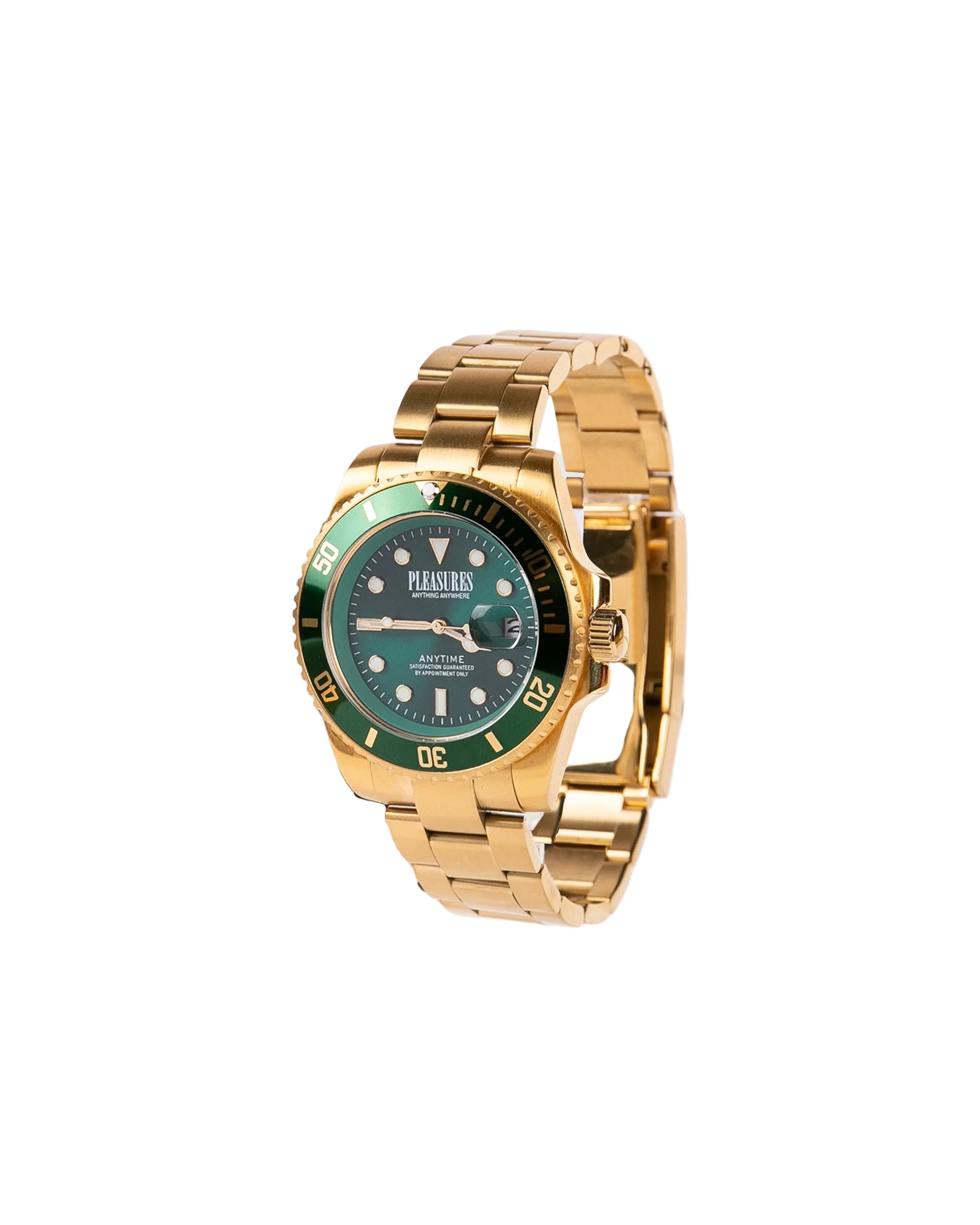 Anytime Watch | Gold/Green