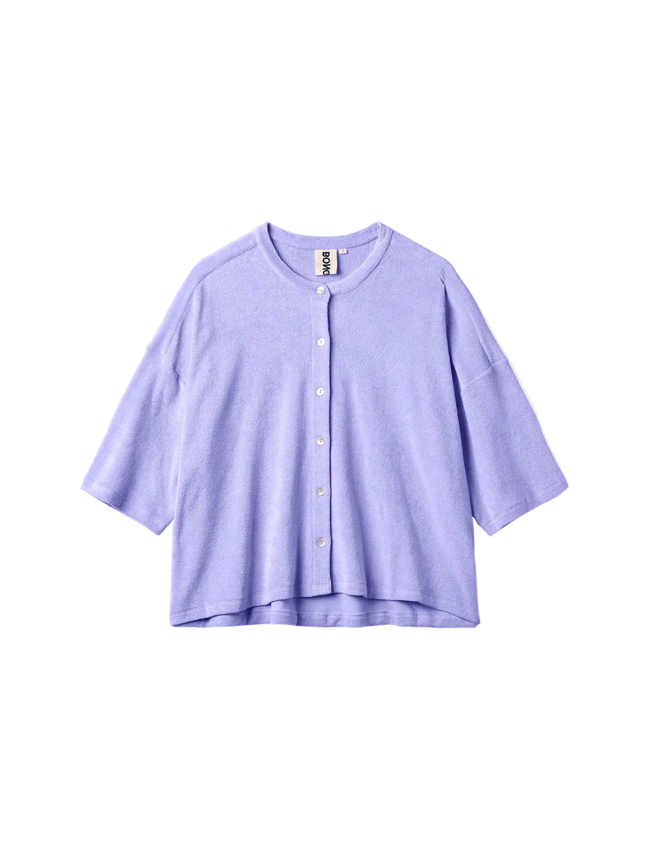 Naram Oversized Shirt, lavender blue