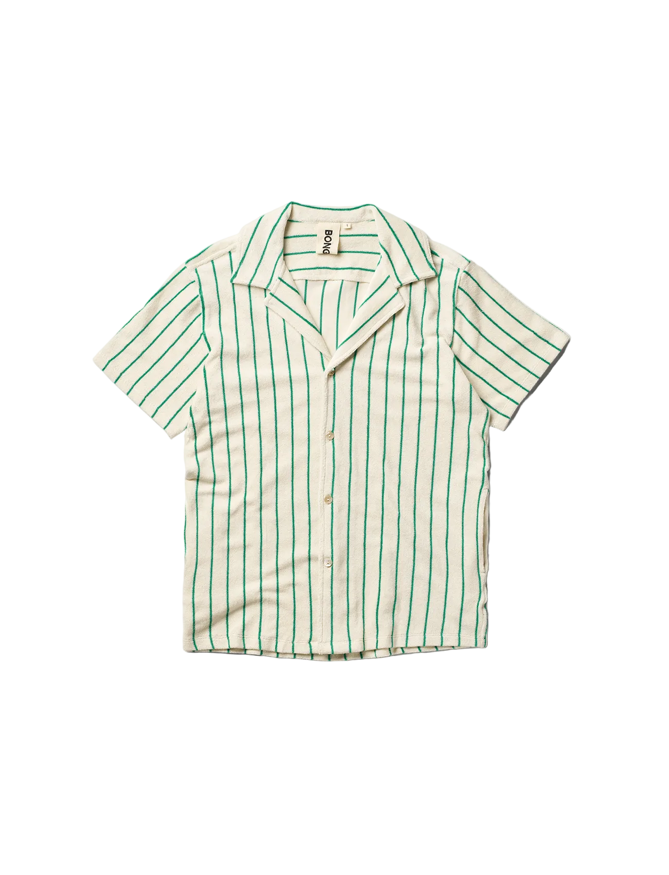 Naram Shirt, pure white & grass