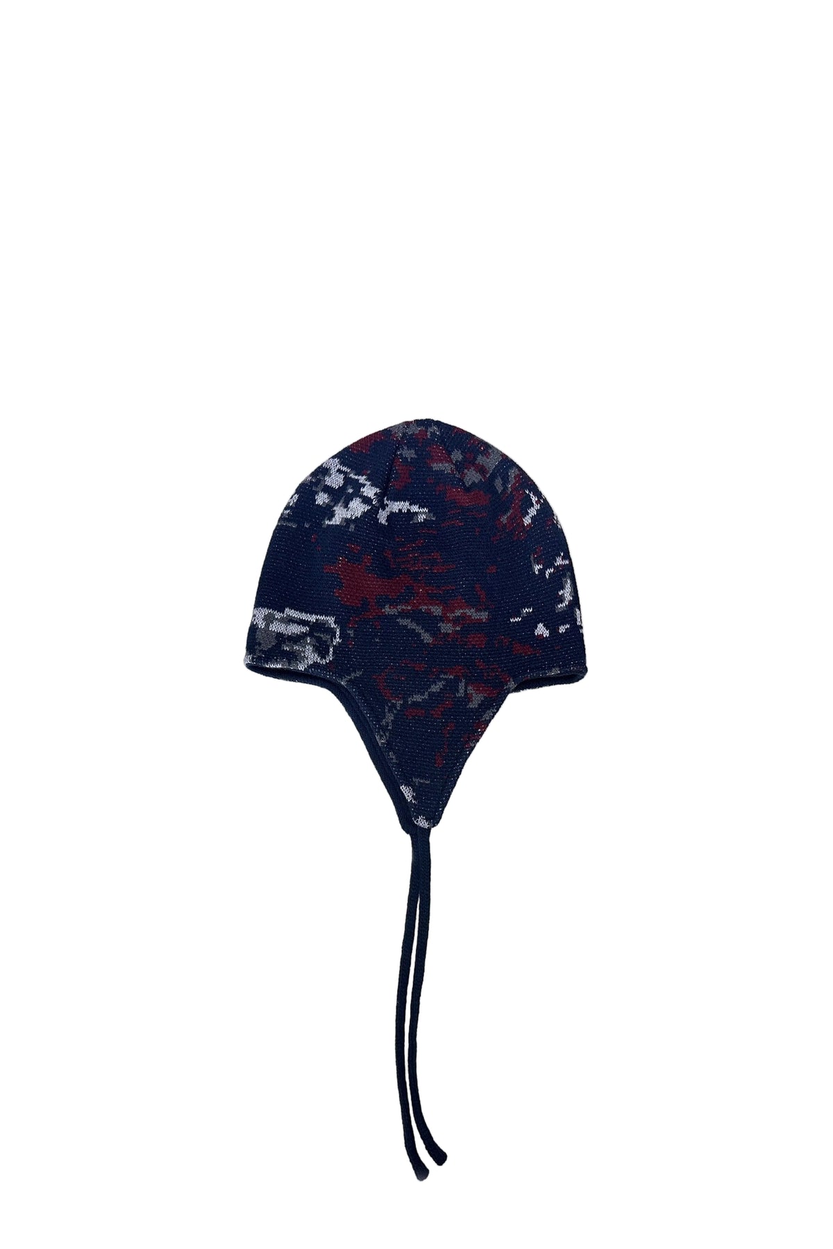 Static Tie Up Beanie | Black