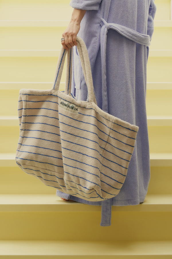 Naram Weekend Bag, moonbeam & ultramarine