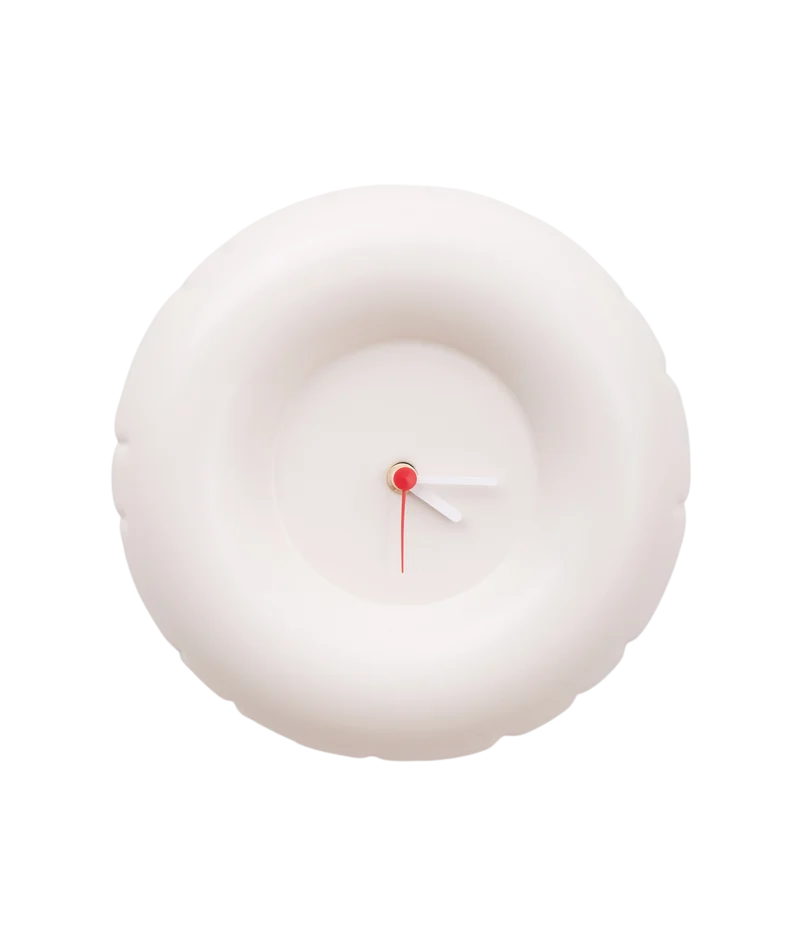 Clock 'HOLLY' matte | Bone