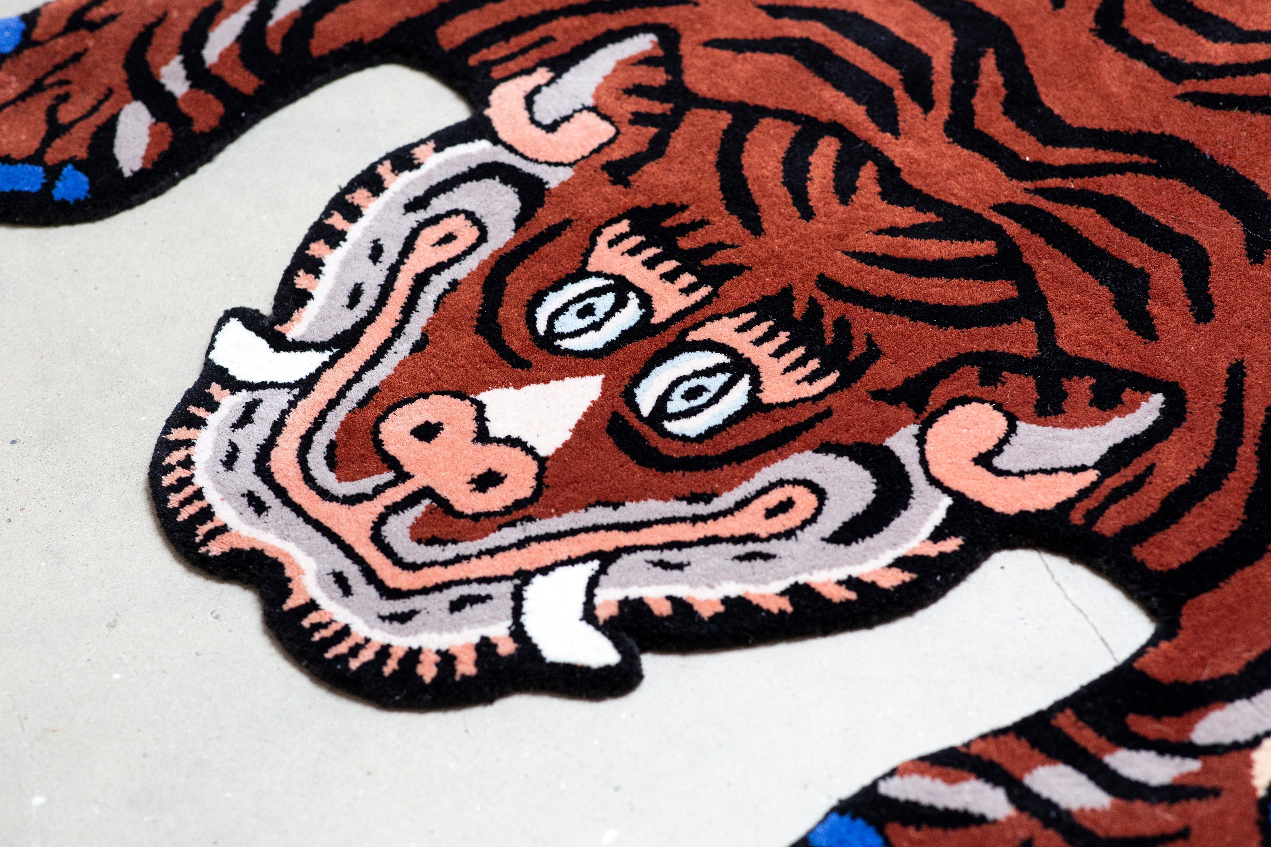 Frankie Tiger Rug Small