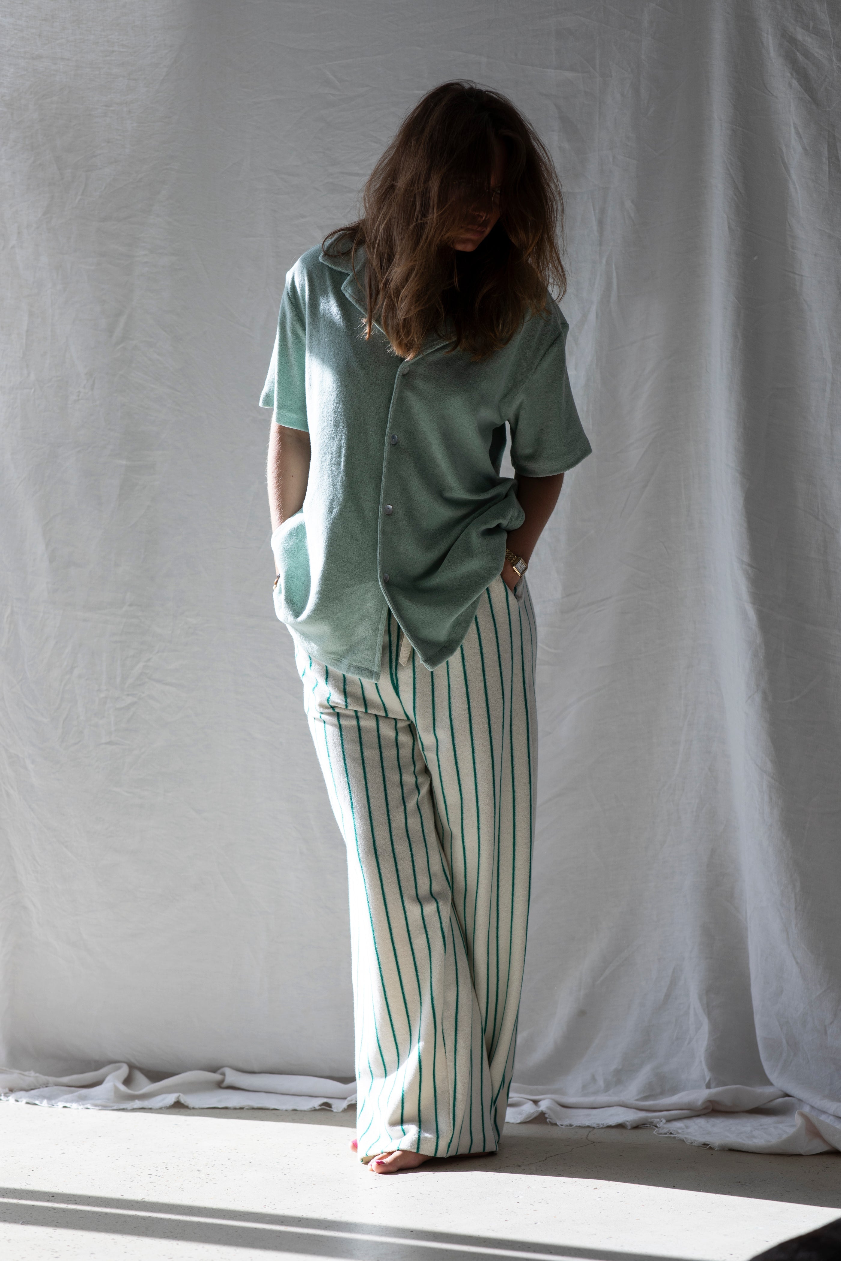 Naram Shirt, silver sage