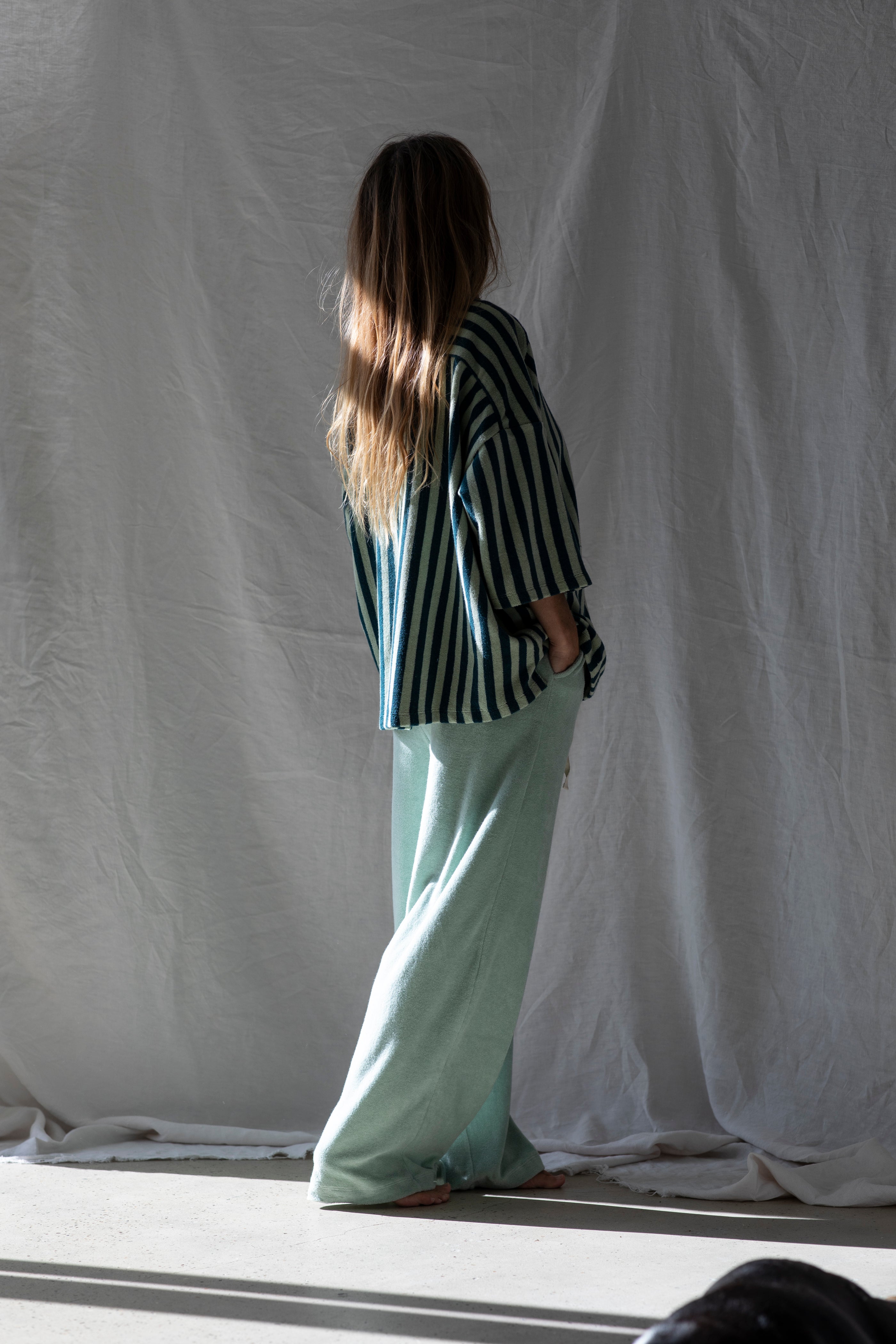 Naram Pants, silver sage