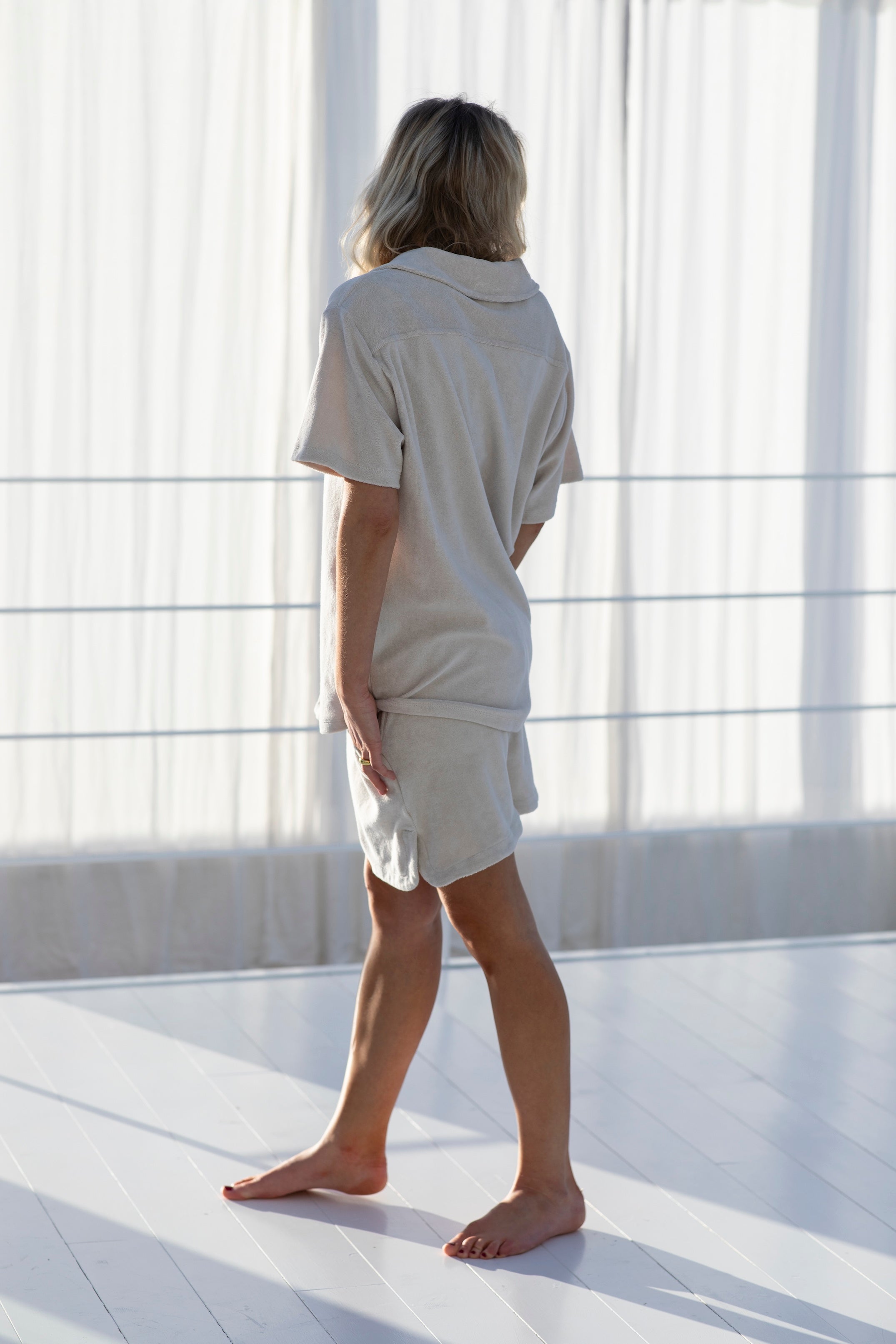 Naram Gym Shorts, moonbeam