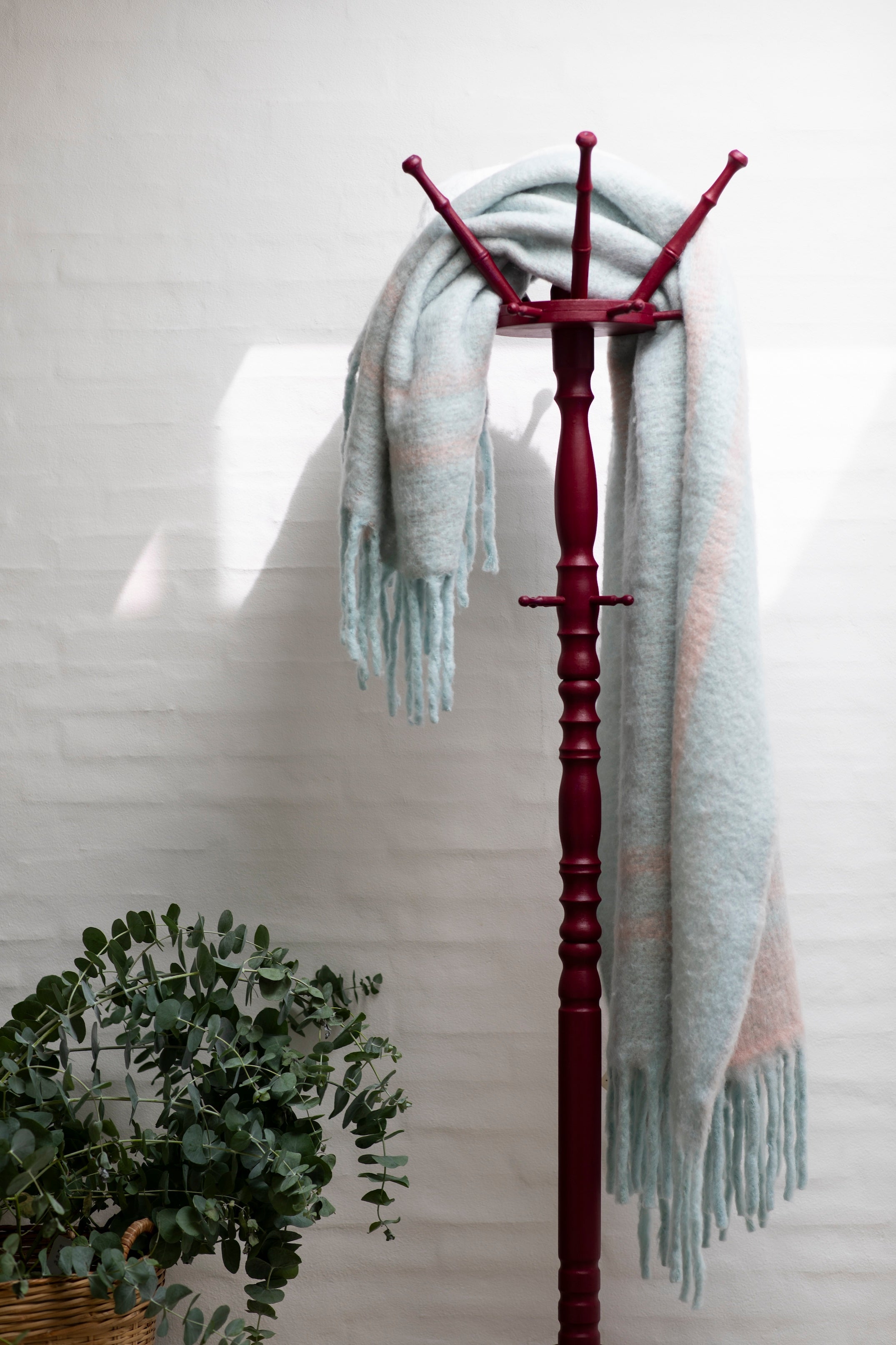 Weekend Plaid, soft pink & baby blue