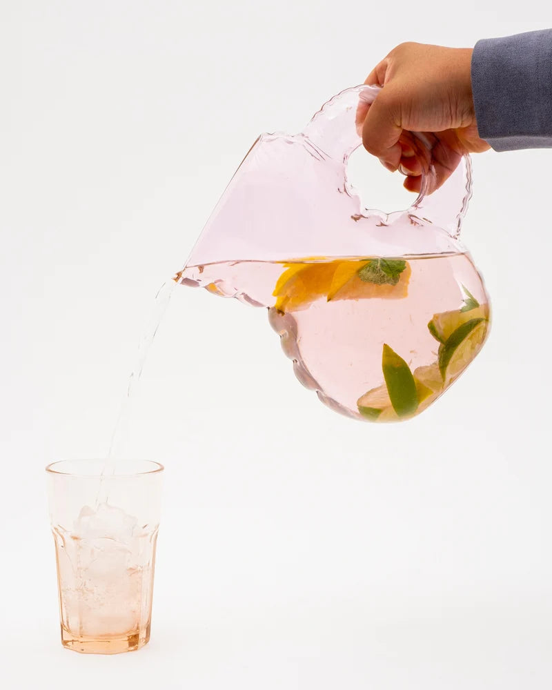 Glass jug 'EMILY' | Emerald