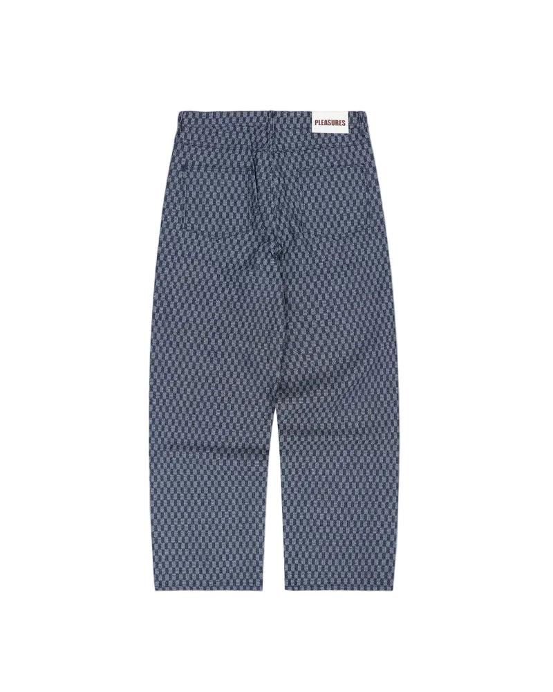 Formula Baggy Jeans | Indigo Checker