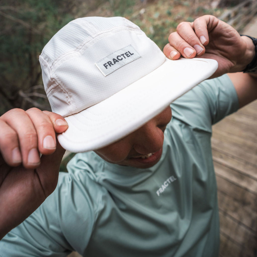 White M-Series Running Hat