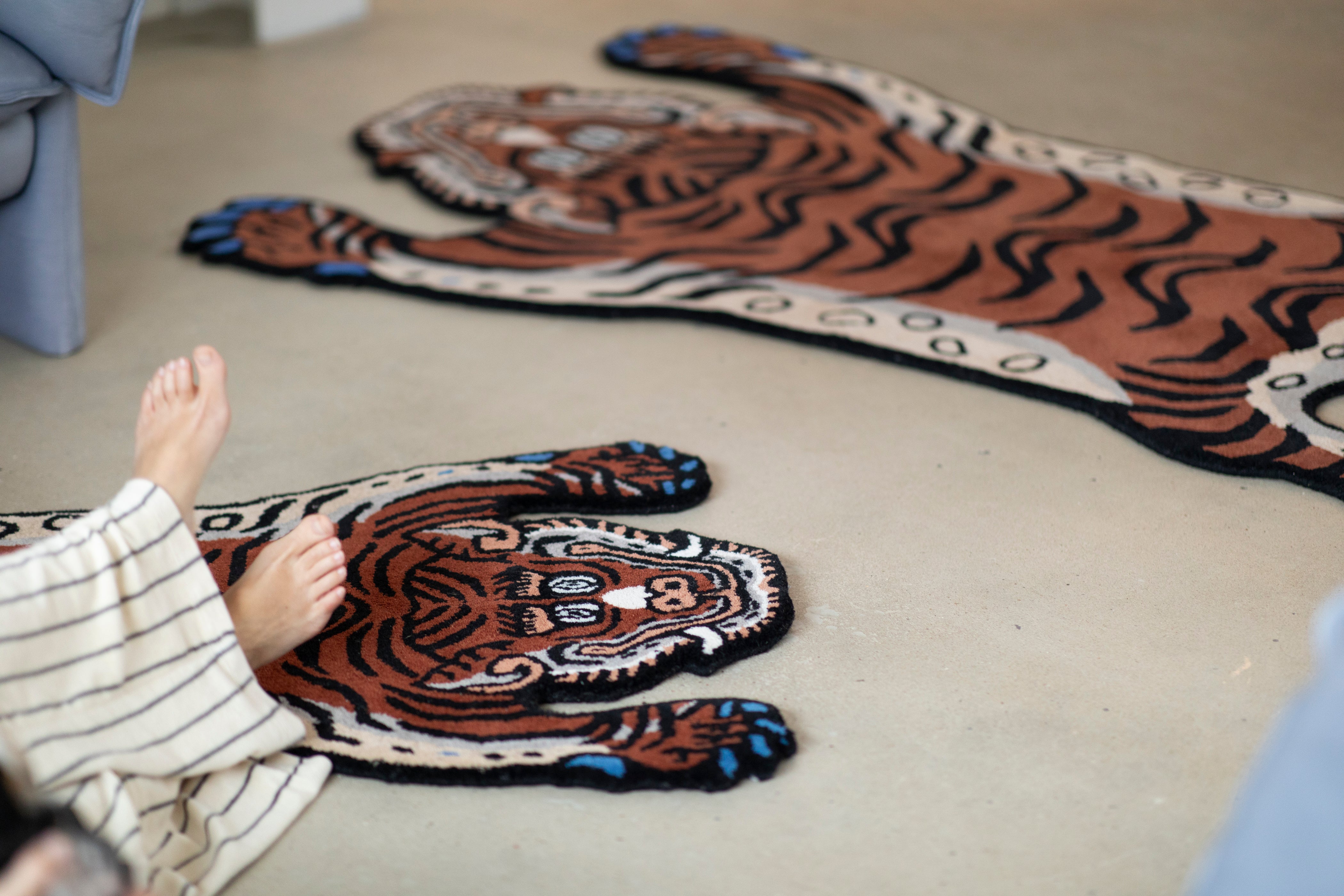 Frankie Tiger Rug Small