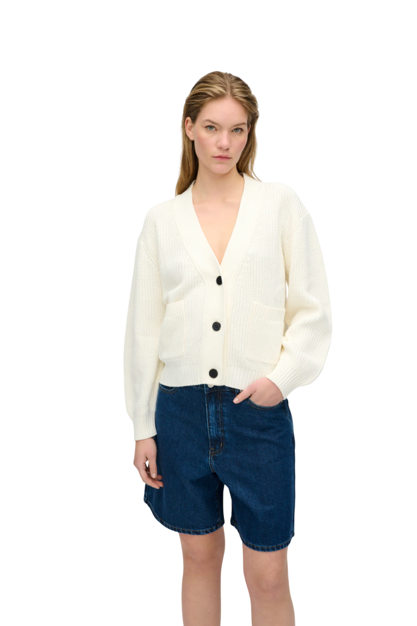 Gala Cardigan | Broken White