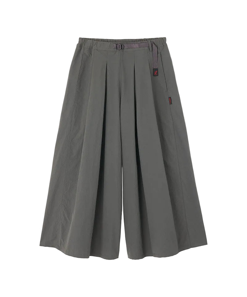 Nylon Flare Pant | Carbon