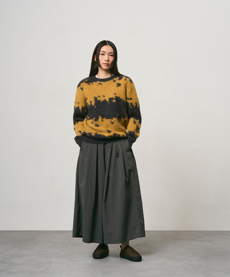 Nylon Flare Pant | Carbon