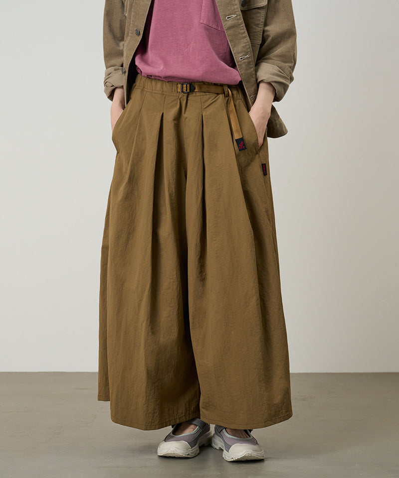Nylon Flare Pant | Coyote