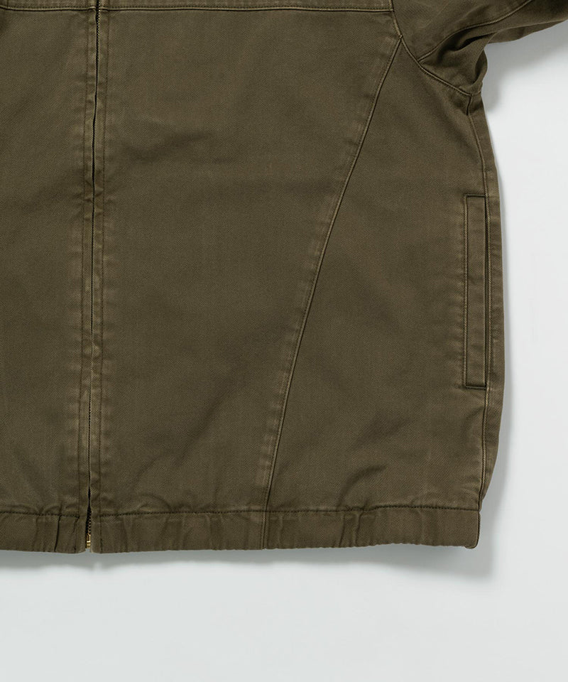 Twill-around Jacket | Bark Pigment