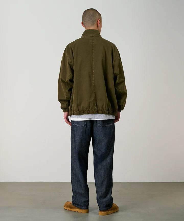 Twill-around Jacket | Bark Pigment