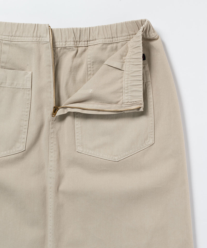 Long Baker Skirt | Sand Pigment