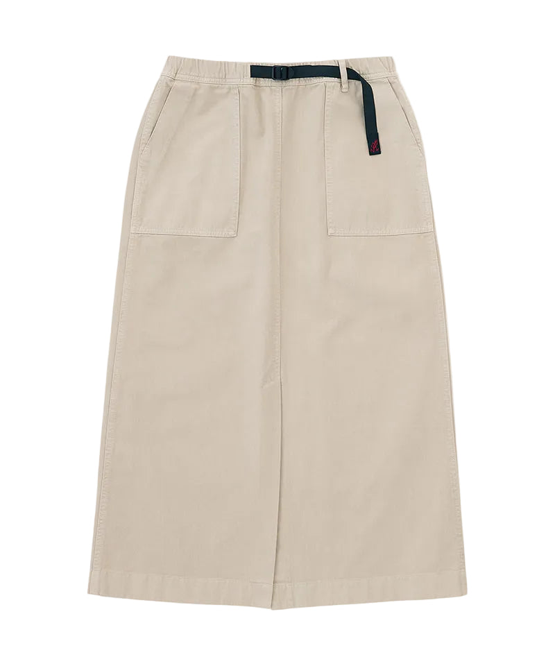 Long Baker Skirt | Sand Pigment