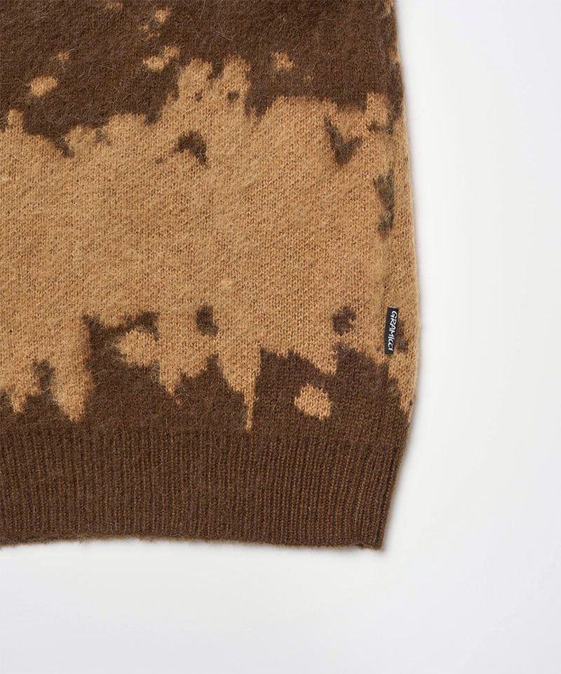 Mohair Splatter Sweater | Safron Splatter