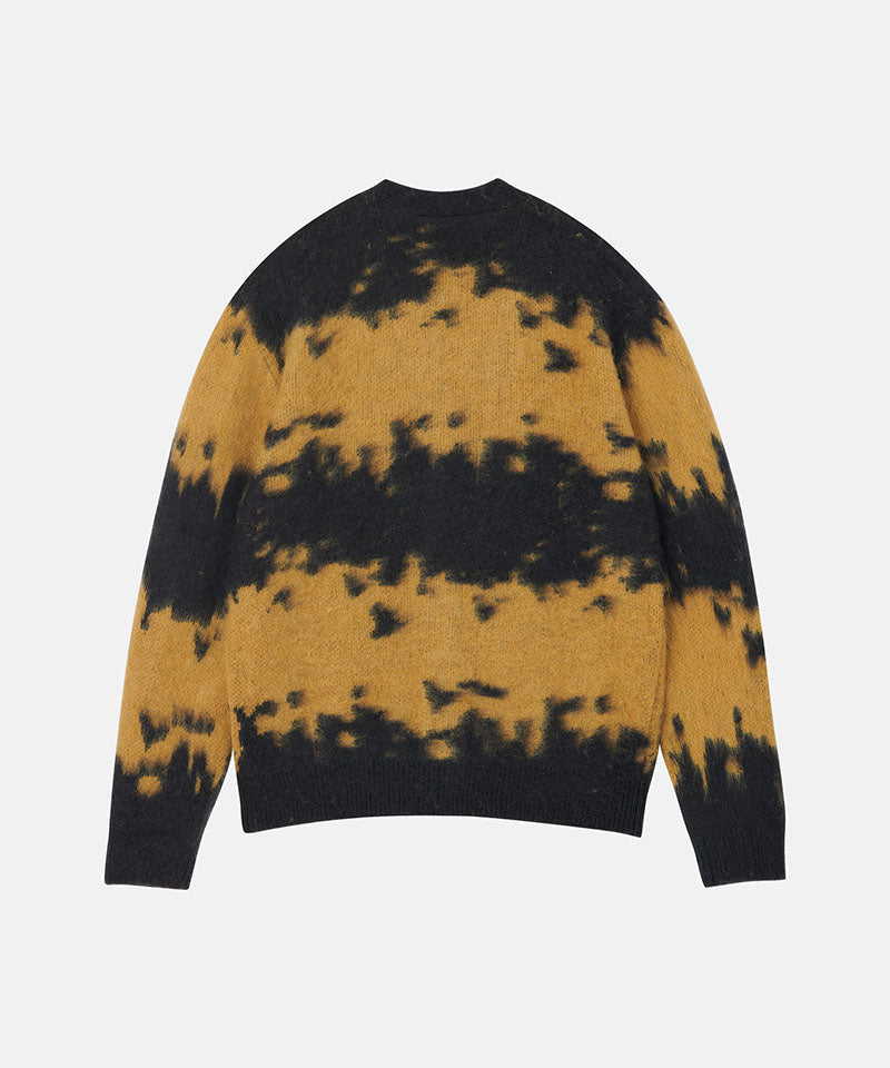 Mohair Splatter Cardigan | Safron Splatter
