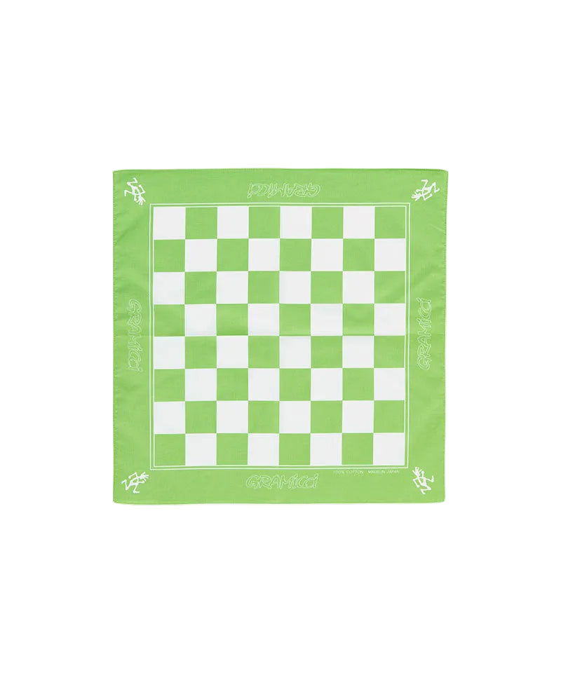 Checkers Bandana | Lime