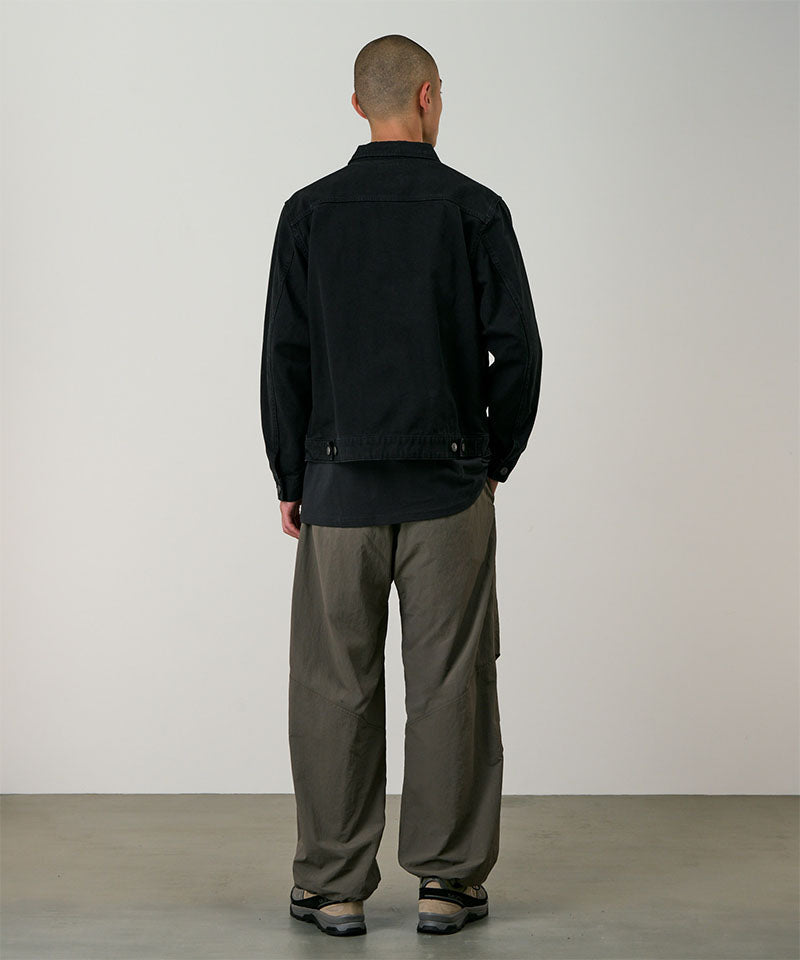 Nylon Paneled Trek Pant | Granite