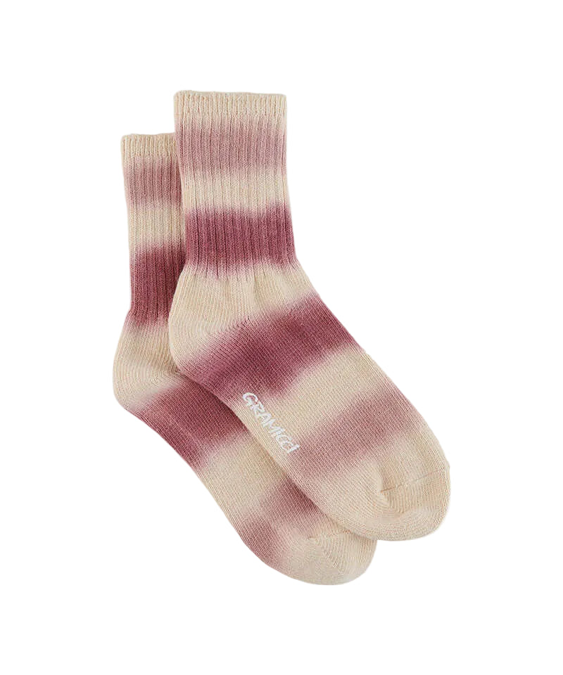 Hemp Blend Dye Socks | Mulberry