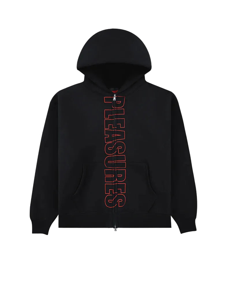 Impact Zip Hoodie | Black