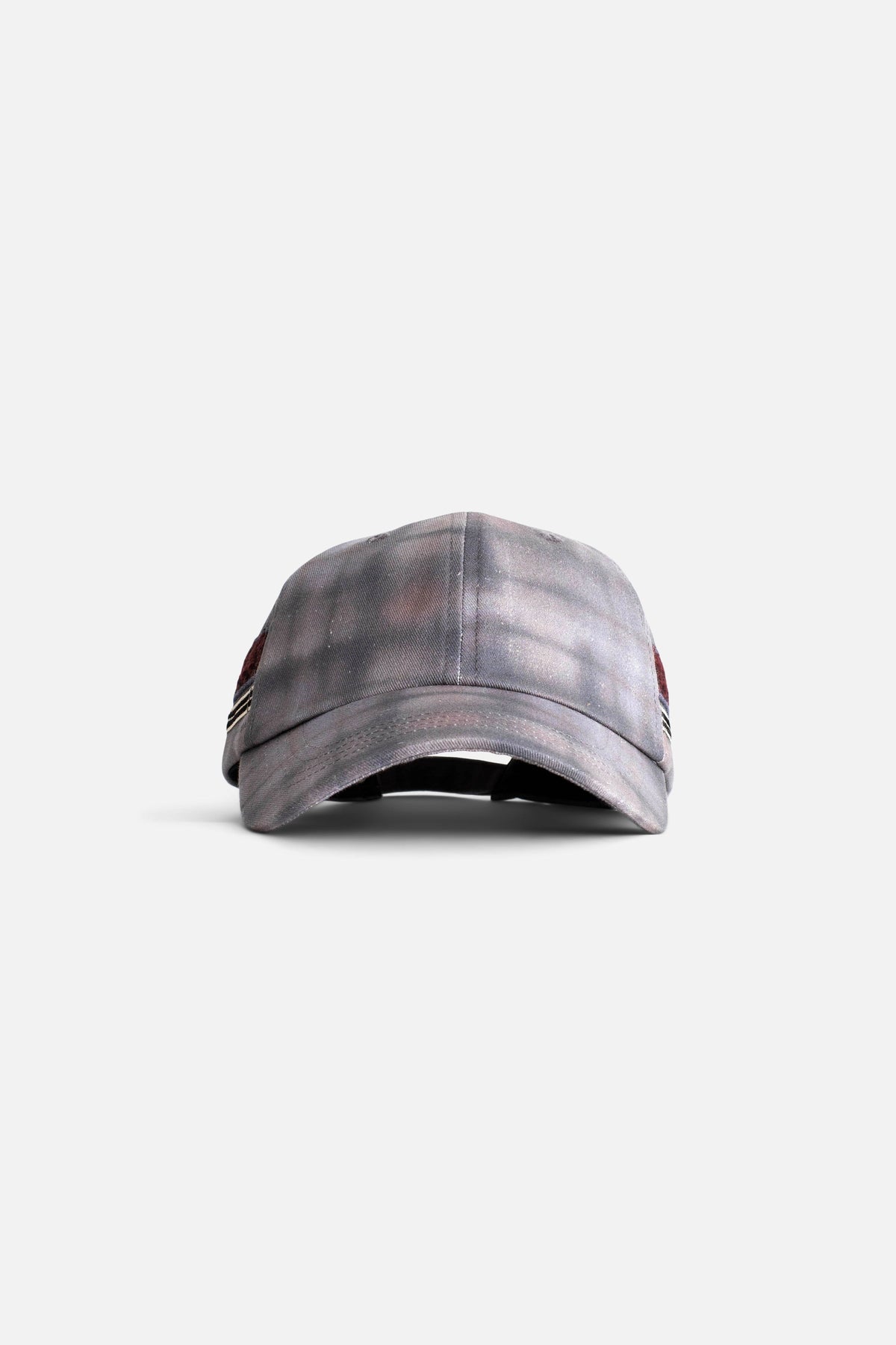 Double Taping Plaid Cap | Plaid