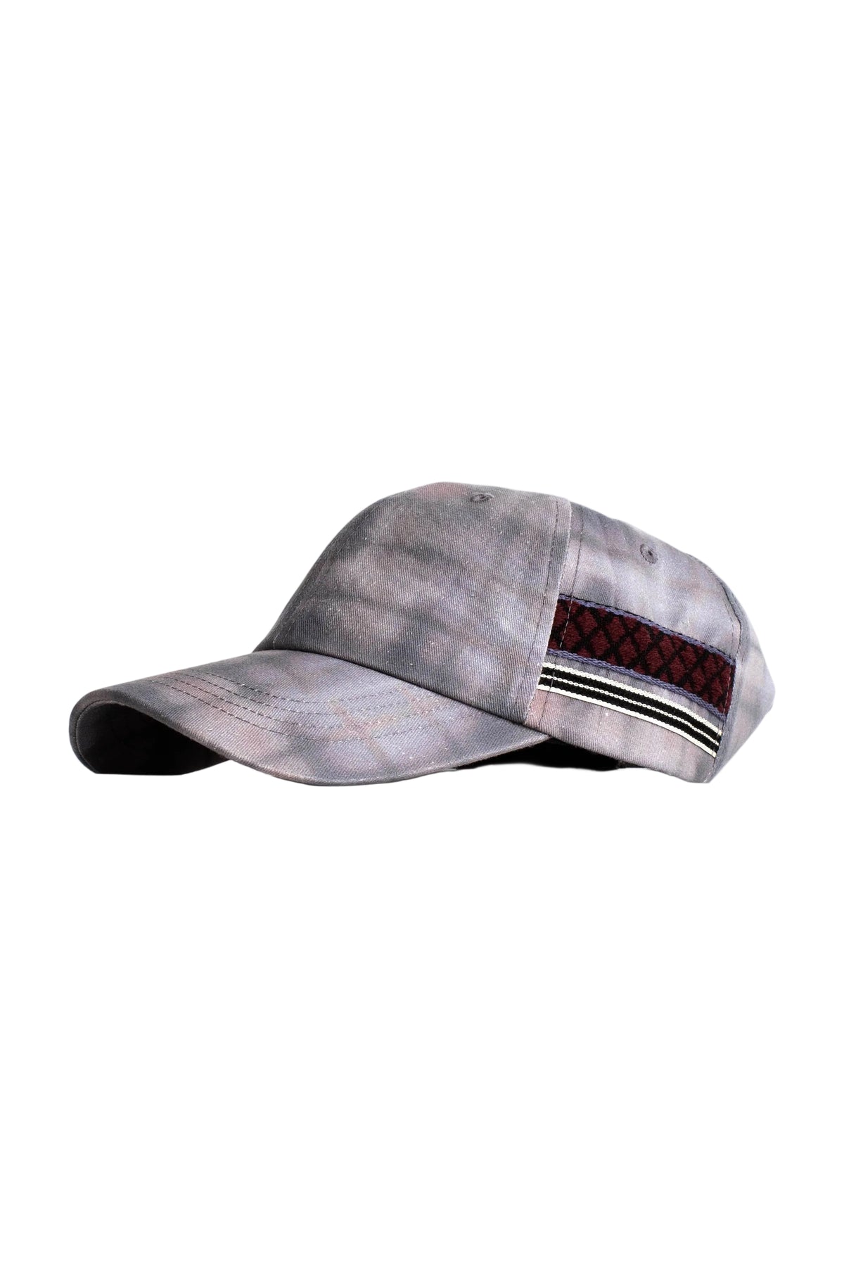 Double Taping Plaid Cap | Plaid