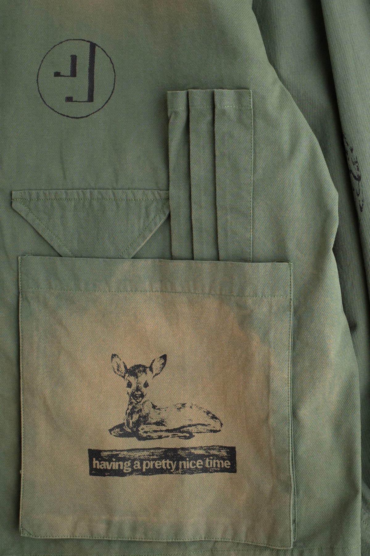 Sketches Field Jacket | Green