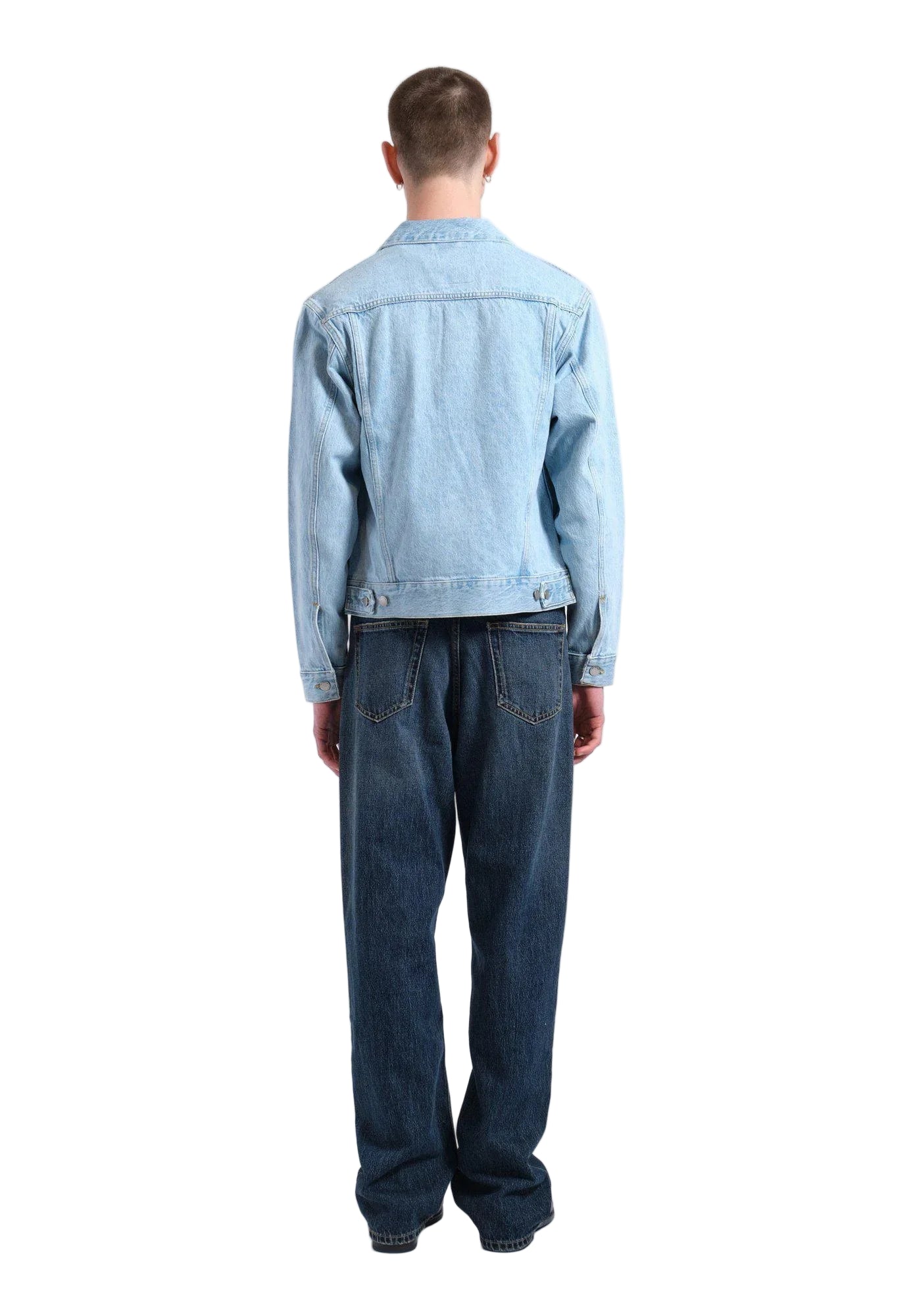 Joey Trucker Jacket - Stream Light Retro