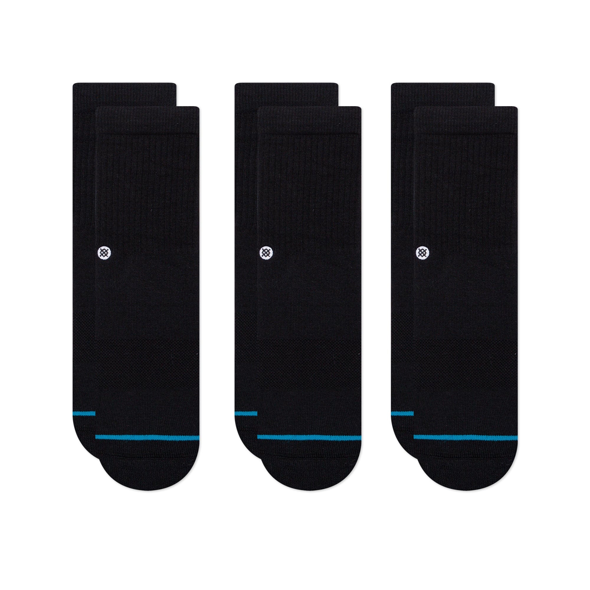Kids Icon Crew Socks 3 Pack