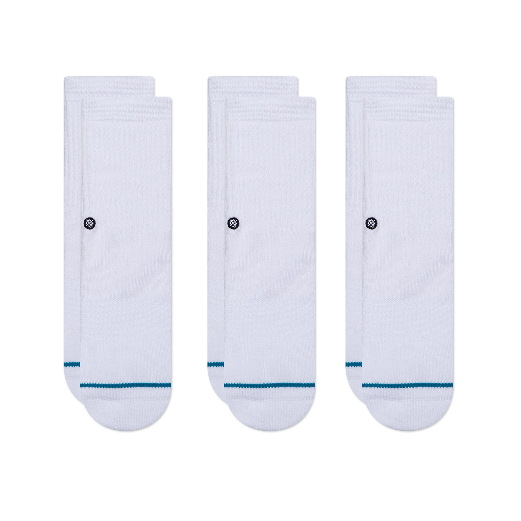 Kids Icon Crew Socks 3 Pack