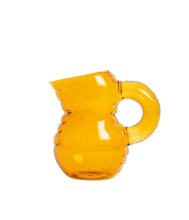 Glass jug 'EMILY' | Amber